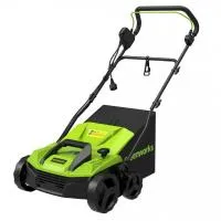 Аэратор-скарификатор электрический Greenworks , 1500W, 36 см